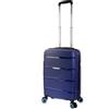 Dielle Trolley 170/55 misura cabina realizzato in ABS, con chiusura combinazione TSA. 55x38x20 Cm