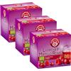 Pompadour, Infuso Lampone e Mirtillo Rosso, 30 Filtri (3 Confezioni da 10 Filtri), Dolce e Fruttato, Piace anche ai Bambini, Senza Lattosio, Glutine e Allergeni, Vegan