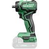 HiKOKI Trapano Avvitatore a Batteria - 18 V - 55 Nm Coppia, Motore Brushless, Luce LED, Mandrino Autoserrante, 20 Livelli di Coppia - Leggero & Compatto