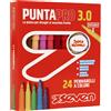 SEVEN PENNARELLI PUNTA PRO 3.0 SEVEN ASTUCCIO 24 PZ 900102406-000