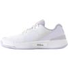 Wilson Intrigue PRO, Scarpa da Tennis Donna, White/White/Silver, 42 2/3 EU