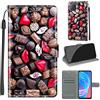 Fubaoda Business Custodia per Oppo A72 5G / A73 5G, Cover a Libro Oppo A72 5G, Custodia in Pelle Oppo A73 5G Magnetica Cover per Oppo A72 5G / A73 5G