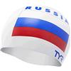TYR Russia Silicone Adulto Fit Bianco