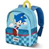 Sonic The Hedgehog - SEGA Faster-Zainetto Prescolare Joy, Blu, 22 x 27 cm, Capacità 5 L