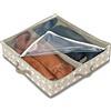 DOMO PAK LIVING Ella Beige Custodia per Stivali a 2 scomparti
