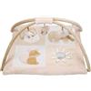 Nattou Playmat Rectangular with Arch FLO, OLI, ERNEST, 80 cm, Flo Beige