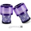 Cheerhom Filtro per Dyson V11, 2 Pezzi di Filtros di Ricambio per Aspirapolvere Dyson V11 V15 SV14 SV17 SV22 Detect Absolute, Torque Drive Filtros per Aspirapolvere Dyson V11, Viola