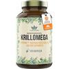 naturalie gesund essen, gesund leben Naturalie®, capsule di olio di krill | SUPERBA™ BOOST | krill antartico da cattura certificata MSC e sostenibile, qualità di qualità testata in laboratorio, 120 capsule in vetro marrone