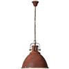 BRILLIANT lampada lampada a sospensione Jesper 47cm vetro colorato ruggine | 1x A60, E27, 60W, adatto per lampade standard (non incluse) | Scala da A ++ a E | La catena può essere accorciata