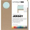 schlafgut Easy Jersey, lenzuola con angoli 120x200 cm a 130x200 cm, 100% cotone biologico, certificato ÖKO TEX, Petrol Light