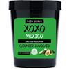 XOXO BEAUTY PRODUCTS XOXO | Scrub Corpo Esfoliante Peli Incarniti | Rimodellante Anticellulite | Arricchito con Burro di Karitè | Vegan NO SLS NO Parabeni | Per Tutti i Tipi di Pelle 1x250gr (Cucumber & Avocado)