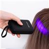 Bewinner Macchina per Extension per Capelli V Light, Kit per Extension con Luce V LED da 405 Nm, Lampada UV per Extension per Parrucche Ricaricabile, Lampada UV LED per Extension per