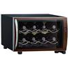 PEDDCEX MOLVUS Raffreddatore di vino termoelettrico -8 bottiglie controsoffitto elettrico refrigeratore per vino frigorifero refrigeratore per bevande frigorifero cantina frigorifero digitale touchscreen