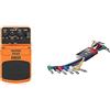 Behringer SUPER FUZZ SF300 & Stagg SPC015L E Cavi S Serie Patch Mono Angolari, Set di 6, 0.15m
