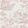 Yomshi Carta da parati autoadesiva rosa con albero e animali, rotolo di plastica vintage, stile giardino, rimovibile per mobili, camera da letto, soggiorno, armadi, 41 cm x 3 m