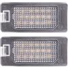 AUTO-STYLE Luce targa a LED su misura compatibile con Fiat 500X (6X) 2018-2022 / 500X (7X) 2021- / 500e 2020- / Abarth 500 EV 2023- & Alfa Romeo Tonale 2022-