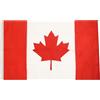 AZ FLAG - Bandiera Canada Premium - 150 x 90 cm - Bandiera canadese cucita e ricamata in nylon 200 D con occhielli metallici incorporati - 200 g