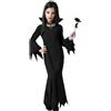 Atosa Costume Fantasma Nero Bambina Infantile 10 A 12 AÑOS