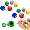Generic Gonggi Gioco coreano, gioco tradizionale coreano Reflex Challenge, set di ciottoli di pietra di Gonggi Jack, mini pietre da afferrare, giochi di coordinazione occhio-mano per fan della TV e bambini