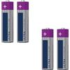 Glowster Batteria AA Ultra Lithium LR06 - Confezione da 4 pezzi, Ø14,5 x 50,5 mm, ideale per dispositivi elettronici e giocattoli.