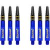 RED DRAGON Luke Humphries Blue Nitrotech - Aste corte per freccette, 2 set per confezione (6 steli in totale)