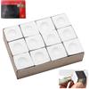 teasteam Gesso per stecca da biliardo, 12 pezzi, antiscivolo, in polvere secca, migliora la presa, per stecca da biliardo, accessori per tornei professionisti di biliardo e bar sportivi