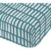 Catherine Lansfield Larsson Geo Teal Lenzuolo con angoli 180x200 e 2 federe 50x80