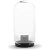 Velamp APOLUX - Cupola da esterno, dimensioni 15x28 cm, Attacco E27, Colore Trasparente | Impermeabile IP44, Ideale per giardini, terrazze e vialetti