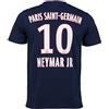 PSG Paris Saint Germain - Maglietta del Paris Saint Germain di Neymar Jr., collezione ufficiale, per bambino/ragazzo, Ragazzo, blu, 10 anni