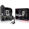 ASUS ROG Strix Z690-I Gaming WiFi Scheda Madre Gaming, Mini-ITX, Intel Z690, LGA1700, DDR5, PCI 5.0, WiFi 6E(802.11ax), Intel 2.5 Gb LAN, ROG SupremeFX 7.1, 2xM.2, 4xSATA 6GB/s, Aura Sync RGB, Nero