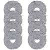 Spofan 8 Panno Mop per Roborock Q Revo, Qrevo S, Qrevo PRO, Qrevo Master, Qrevo Edge, Qrevo Curv, Qrevo Slim, QV 35A 35S, QR 598 798, Saros 10R/Z70 Robot Aspirapolvere, Riutilizzabile e Lavabile Mocio Panni
