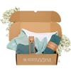 MIMUSELINA Set Regalo Neonato | Cesto Nascita Bimbo o Bimba | Regalo Nascita Originale | Regali Baby Shower Unisex | Cofanetto Neonato Disponibile in Diverse Dimensioni | Asia, Medium