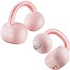 TOZO OpenEarRing Cuffie Bluetooth 5.1 Ultraleggero con Cancellazione del Rumore delle Chiamate IA ORIGX Acustica EQs Regolazione 40 Ore Riproduzione LED Schermo USB Tipo C IPX5 Rose