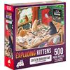 Exploding Kittens Jigsaw Puzzles For Adults, Gatti In Quarantena, Per Divertimento In Famiglia E Serata Di Gioco, 500 Pezzi