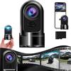Generic Mini ADAS Dashcam 1080P HD con rotazione a 360°, nuova videocamera for auto 2025, scheda da 16 GB/32 GB, modalità parcheggio 24 ore/Wi-Fi integrato/visione notturna/rilevamento di movimento/registrazi