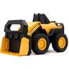 CatToysOfficial Pala Gommata in Acciaio | Veicolo da Cantiere Giocattolo di 30 cm | Macchina Giocattolo Robusta con Cassone Ribaltabile | Per Giocare in Casa e All'Aperto - Gioco Bimbo 3 Anni