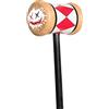 Rubie's Rubies Martello Harley Quinn per Adulti, Accessori per Costumi, Complemento, Taglia Unica, Ufficiale DC Comics Suicide Squad per Halloween, Cosplay e Feste