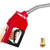 TOOSOAR Pistola per Pompa Diesel, Pistola Diesel 11A con Raccordo per Tubo Flessibile da 3/4, TOOSOAR Pistola Fiesel di Grosso Calibro per Pompa Benzina