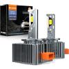 D-Lumina Lampadina D8S LED per Fari Anti-Errore,20000LM 120W 6500K Bianco Estremamente Luminoso Kit di Conversione Faro LED,CANBUS Faro Sostituire OEM Xenon HID Lampadina Plug and Play,2 pezzi