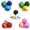 TOAOB THE ONE AND ONLY BABY TOAOB 60 pezzi Campanellini Natalizie Sonagli Piccoli Metallo 15 Colori 17mm Animali Campanello per Natale Matrimoni Decorazioni Gatti e Cani Fai da Te
