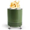 Solo Stove Mesa - Braciere da tavolo con supporto, mini fuoco per città e periferi, funzionamento su pellet o legno, sicuro, in acciaio inox, con borsa da viaggio, 17,5 x 13 cm, 635 g, verde