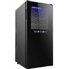 PEDDCEX MOLVUS 36 Bottiglia Compressore Vino Cooler Frigorifero Freestanding Funzionamento Silenzioso Frigoriferi Vino Cantina Display Digitale Touch Doppio Strato Porta in Vetro