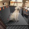 JOEJOY Coprisedile Auto per Cani Coprisedili Posteriore per Cani Telo Auto per Cani Telo Coprisedile Posteriore Cane Copertura Antigraffiato e Antiscivolo Panno Oxford Impermeabile Nero