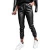 Generico Leggins Pelle Donna Push Up, Push Up Leggins Nero Pelle Push Up Leggings Pu Stretch Skinny Pantaloni Soft Similpelle Aderenti Sexy Elastico Vita Alta