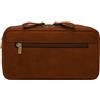Fossil Kit Da Barba Da Viaggio In Pelle Da Uomo 26.7 Cm L x 14.6 Cm L x 15.3 Cm H
