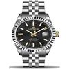 Lorenz Automatic 26128FF Orologio da uomo automatico in acciaio inossidabile sub 100 metri