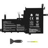 ASUNCELL 11.52V/42Wh B31N1842 Batteria per PC portatile per Asus VivoBook S15 V5050E V5050EA V5050EA1135 S5500F S5500FL X513EA X513EP X513EQ X531F X531FA K531F S531F S531FA S531FL V531F