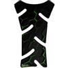BIKE-label Adesivo per serbatoio piccolo 3D per moto, protezione del serbatoio, colore verde, X503089VA