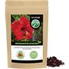 Alpi Nature Ibisco Tisana 250g, Fiore di Hibisco Intero Essiccato con Petali, Ibisco Tè Sfuso