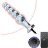 WOMULAN Elettrostimolatore Plug Anale Set Dilatatore Elettrico Plug Analesex Toy | Electro Sex Dildo Anale Massaggiatore Prostatico Masturbatore con Telecomando Giocattoli Sessuali per Uomo e Donna